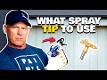 All About Airless Paint Sprayer Tips