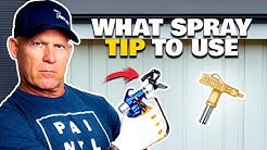 All About Airless Paint Sprayer Tips