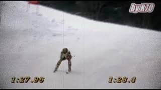 Ulrike Maier Alpine Ski World Cup Women s Downhill Garmisch 1994 DNF