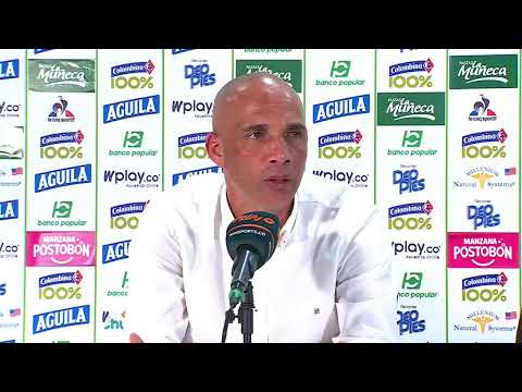 Rueda de prensa Cali tras su partido con Medellín