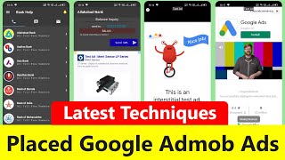 How to placed Google Admob Ads in Android | Best way to placed Google Admob Ads in Android Apps