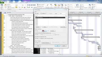 Create a Drop Down List Field in Microsoft Project