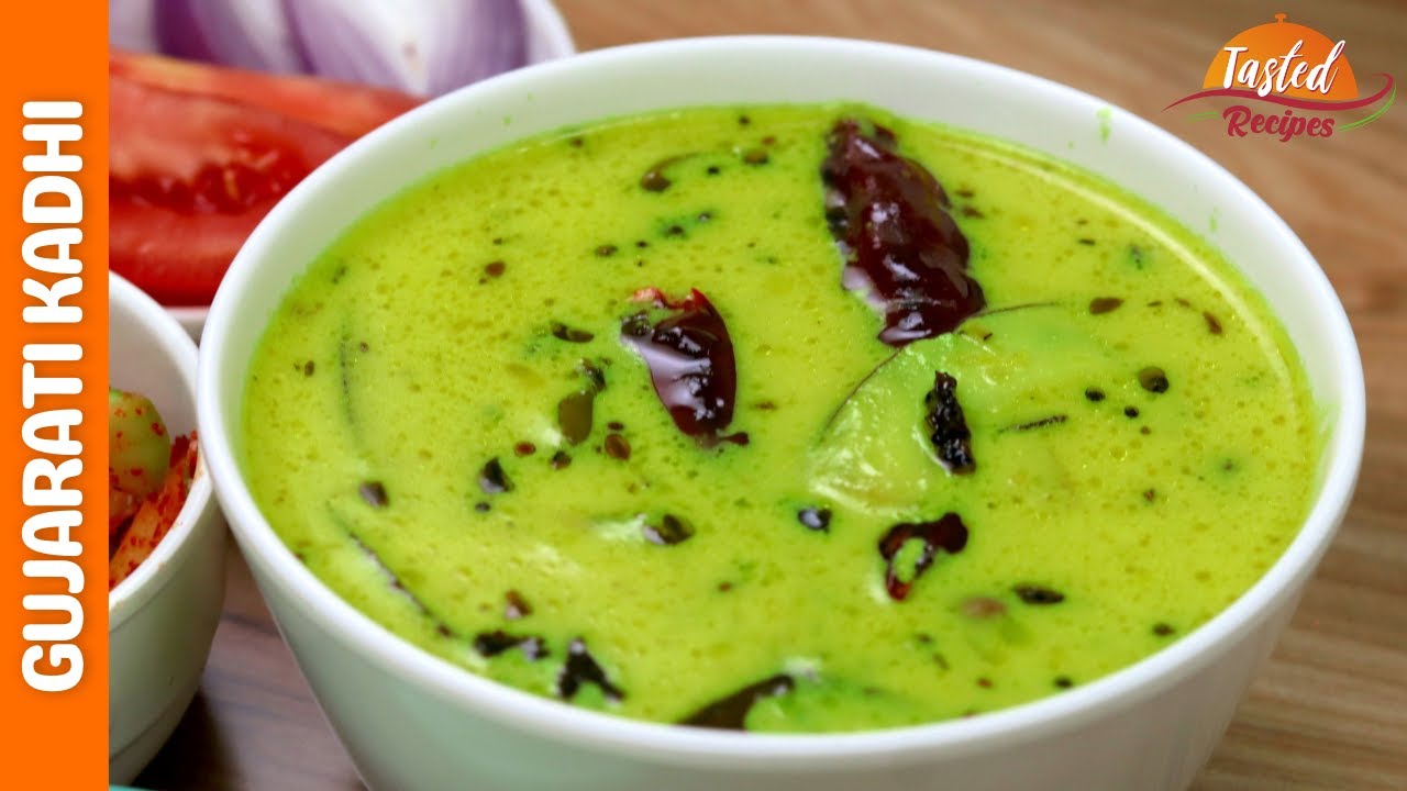 Gujarati Kadhi Recipe | ગુજરાતી કઢી બનાવવાં ની રીત | Tasted Recipes