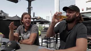 Patio chat with Luke Gazdic
