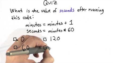 Varying Variables Quiz 2 - Intro to Computer Science