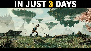 How I Created an Epic 3D Fantasy World in only 3 Days