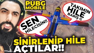 Hi̇leci̇si̇n Bariş G Dedi̇ler Vurduk Si̇ni̇rleni̇p Hi̇le Açtilar Pubg Mobile