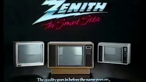 Zenith TV Commercial 1985