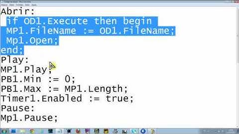 Como Criar Player De Áudio e Vídeo No Delphi