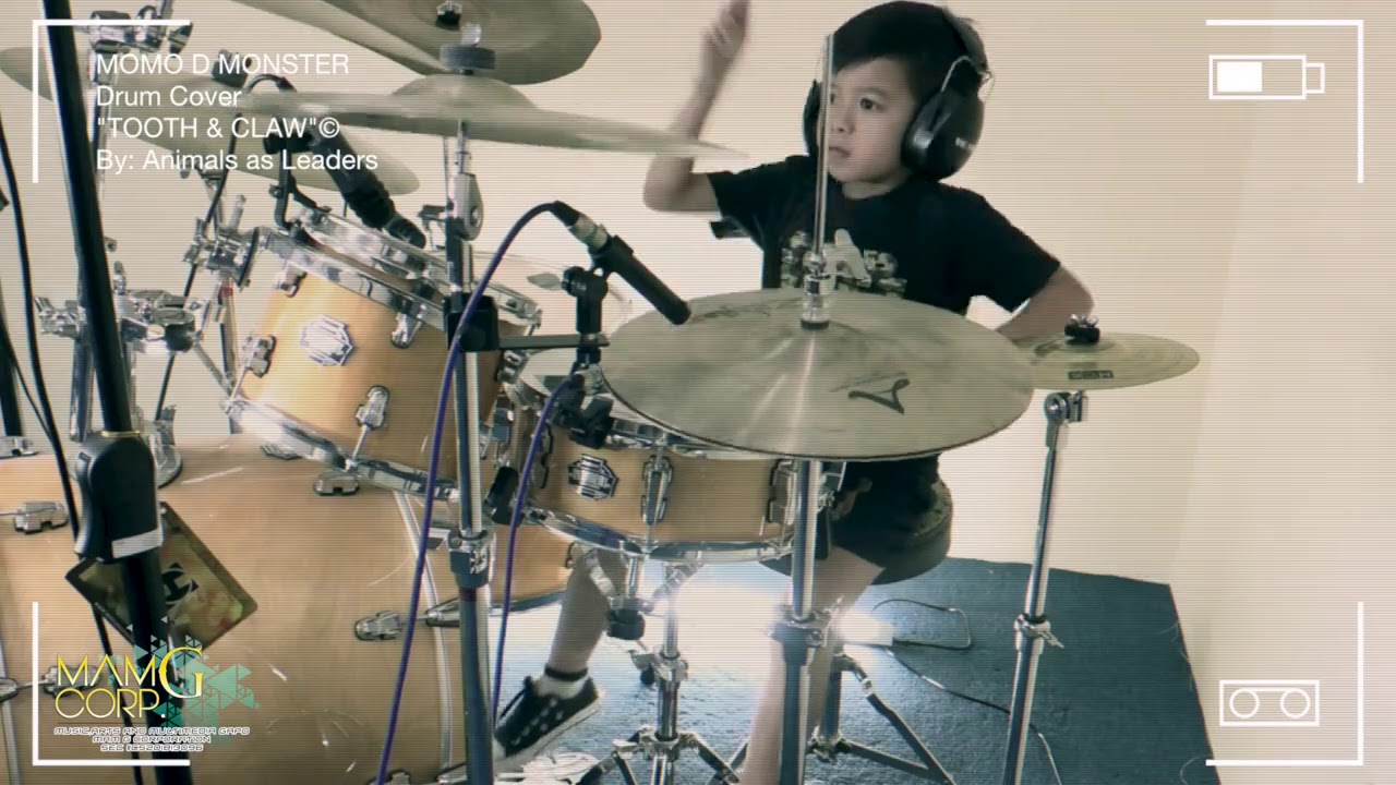7-Year-Old Drummer's ANIMALS AS LEADERS 