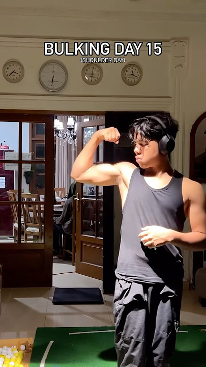 Bulking Day 15 - Shoulder day