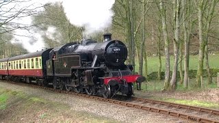 Fairburn 42073 on the Lakeside & Haverthwaite railway 4th April 2015.