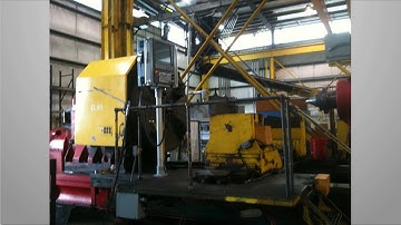 Large Betts Horizontal Lathe: NUM CNC Retrofit