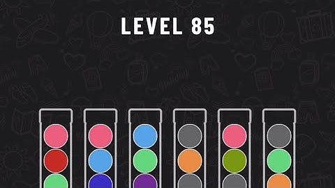 Ball Sort Puzzle Level 85 #ballsortpuzzle #ballsortpuzzlegameplay #puzzlegame #mobilegames