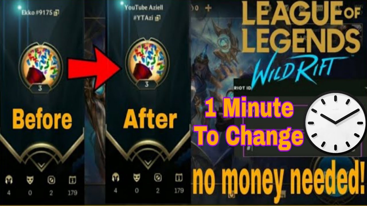 How to change your name in League of Legends: Wild Rift - Gamepur