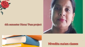 B. A. 6th Semester Pass / Hons Project Class