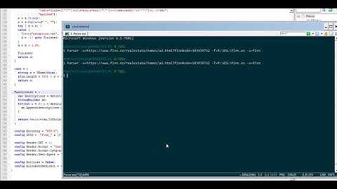 Demo of a DSL for processing HTML (web crawler)