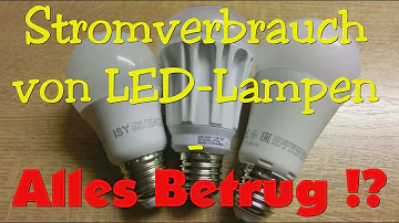 Sind LED-Lampen Stromfresser?