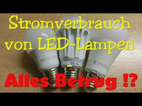 Video: Wie viel Ampere verbraucht eine LED-Leuchte?