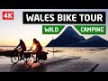 Wales Bike Tour and Wild Camping - Coast to Coast Adventure 4K