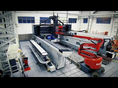 Time lapse gantry milling machine ORIX