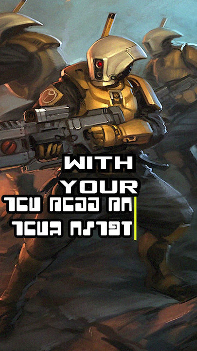 Tau Fights A SPACE MARINE In CLOSE COMBAT