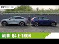 Audi wants to show the perfect EV! Audi Q4 etron SUV vs Sportback REVIEW