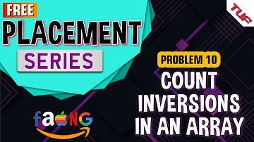 COUNT INVERSIONS in an ARRAY | Leetcode | C++ | Java | Brute-Optimal