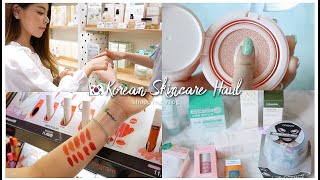 SHOPPING VLOG 🇰🇷 KOREAN SKINCARE HAUL ft. OLIVE YOUNG | Erna Limdaugh