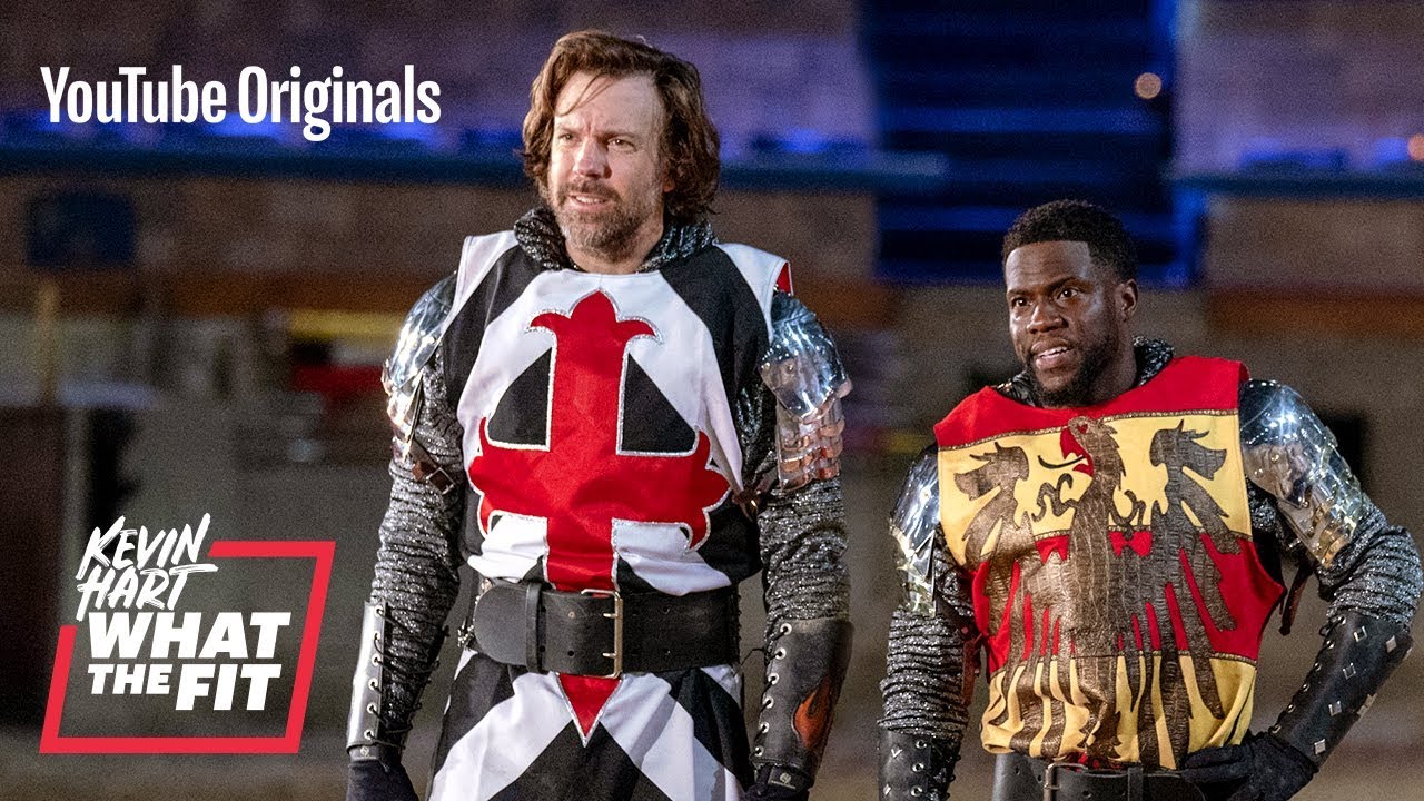 Jousting with Jason Sudeikis and Kevin Hart