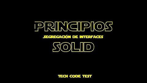 EP 5 | SOLID | Segregación de Interfaces