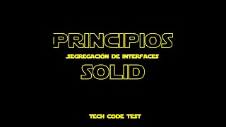EP 5 | SOLID | Segregación de Interfaces
