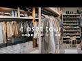 【元洋服屋のクローゼット収納】無印良品で整理整頓 / closet tour