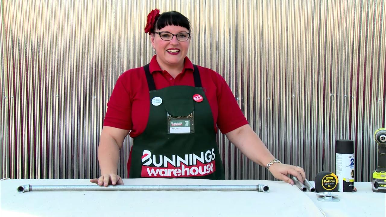 D.I.Y. Industrial Clothes Hanger D.I.Y. At Bunnings YouTube
