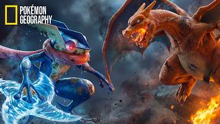 Greninja vs Charizard: Ninja Speed Meets Dragon Fire | Real Life Pokémon Park screenshot 3