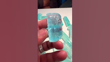 Thumbnail of Aquamarine from skardu Pakistan #music #remix #dnb #crystals #aquamarine #gemstone #quartz #gems
