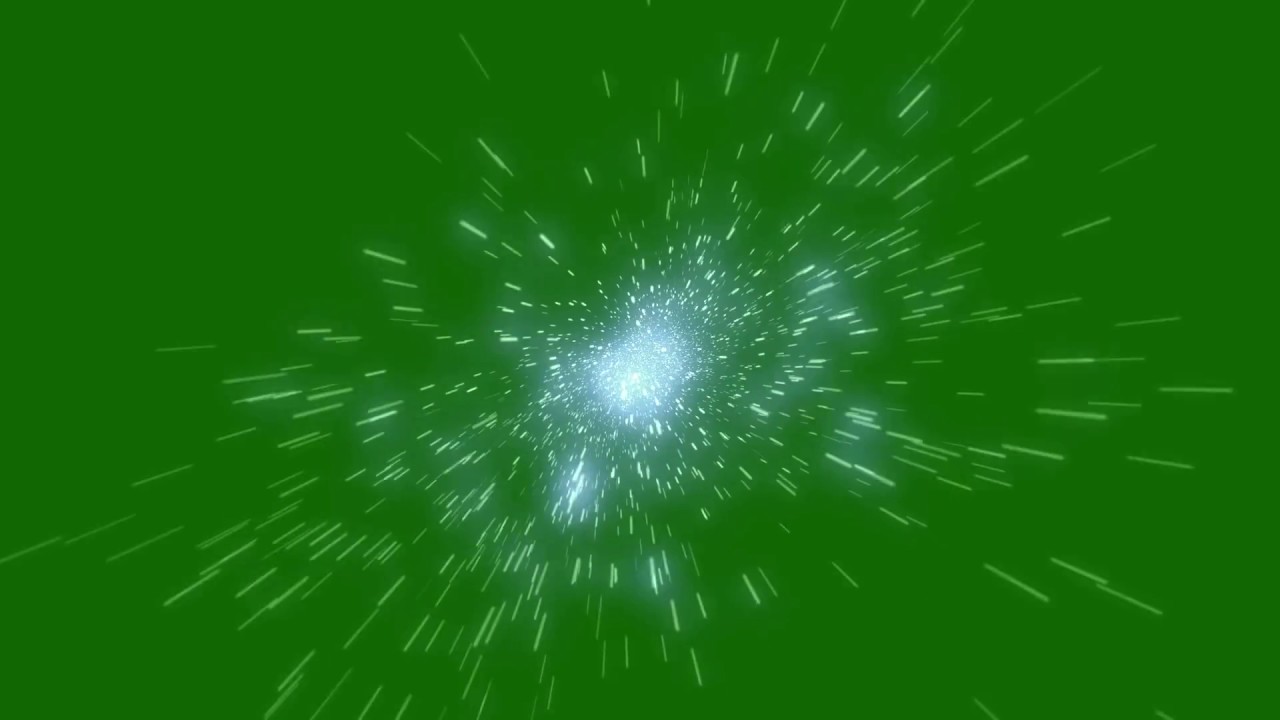 Full HD Green Screen particle stars Effects Free - YouTube