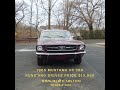 1965 Mustang V8 289 Runs and Drives (Stock # 2661) Merit Cars – Price $13,950