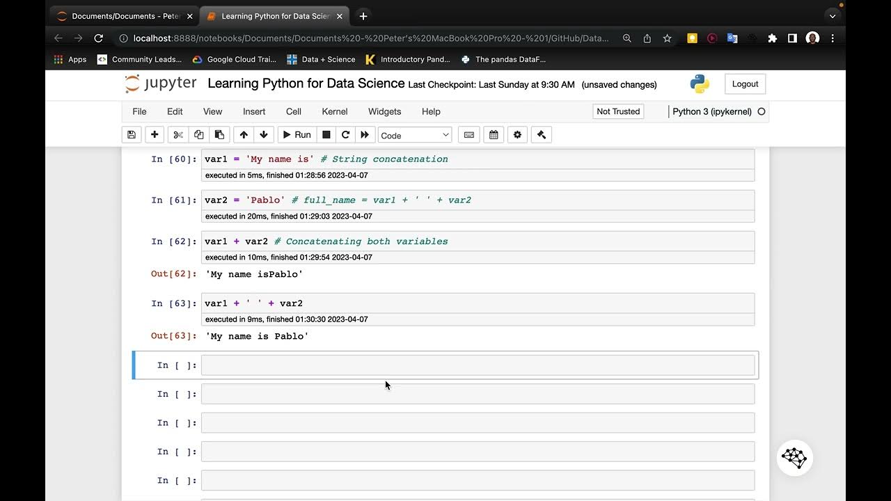 Python String Concatenation - YouTube