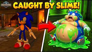 A GIANT Slime Caught Sonic In An Ancient Dungeon! [The Snackrooms] screenshot 2