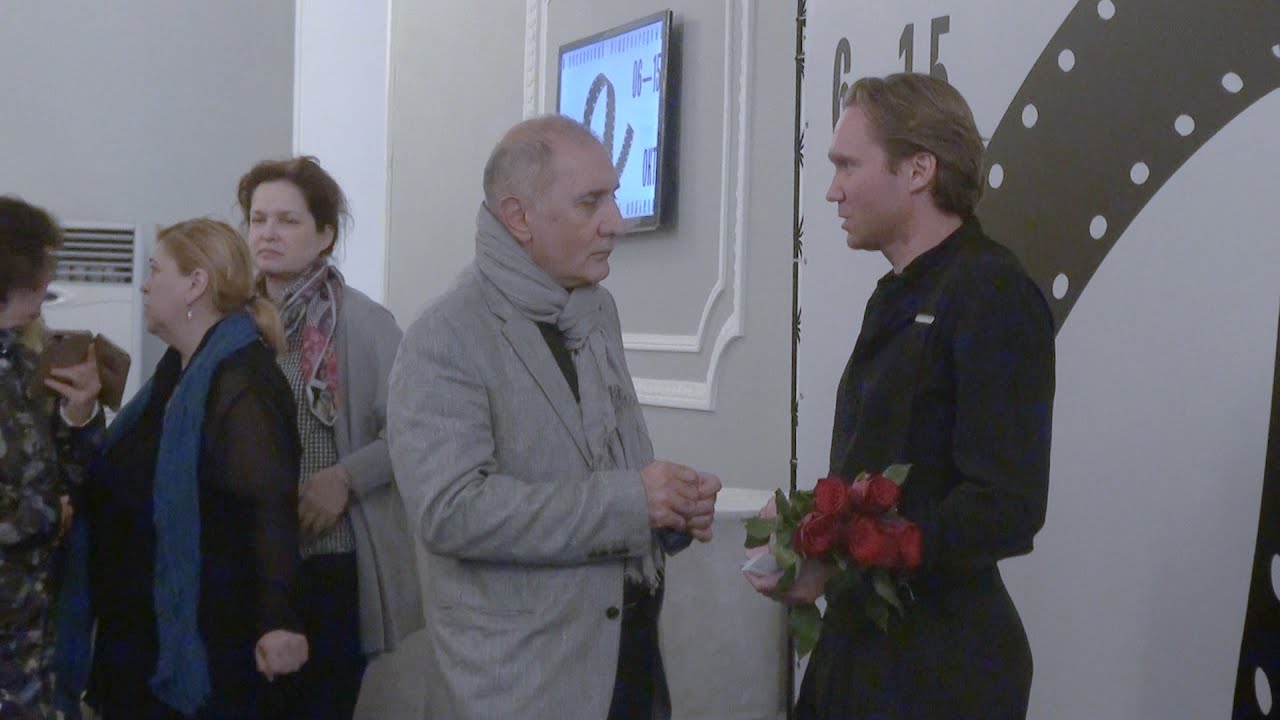 МИХАИЛ ЛОБУХИН на спецпоказе «БАЛЕТЫ МАТСА ЭКА: БАРЫШНИКОВ И ГИЛЛЕМ» в ...