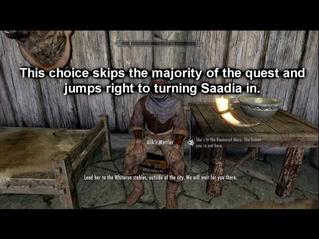 Saadia Skyrim Marry