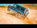 ТРЮКИ на ГЕЛИКЕ /  На ЗЛОЙ РЕЗИНЕ поспорил с JEEP и TOYOTA PRADO 150