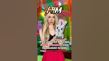 When You Play “GROW A GARDEN” & Remember “ADOPT ME!”