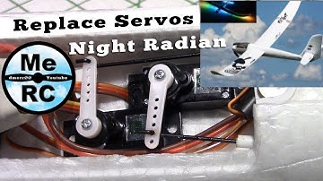 How to Replace Servos on Night Radian (Avoid Fails with Metal Gear Servos)