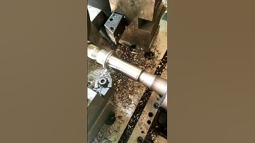 2nd video my first cnc lathe wheel sleeve turning
