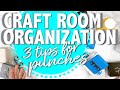 Craft Room Organization // Craft Supply Organization for PUNCHES