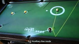 joy 8 ball pool billiards， the ipool Projector Lighting equipment  style for  Auxiliary line mode screenshot 2