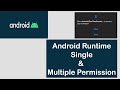how to request a Runtime permission in android tutorial - 2020