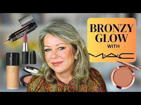 Bronzy Glow Using All Mac! Makeup over 50!